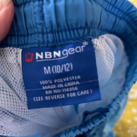 New NBN gear swim trunks swimsuit boys size 10/12 - Picture 3 of 5